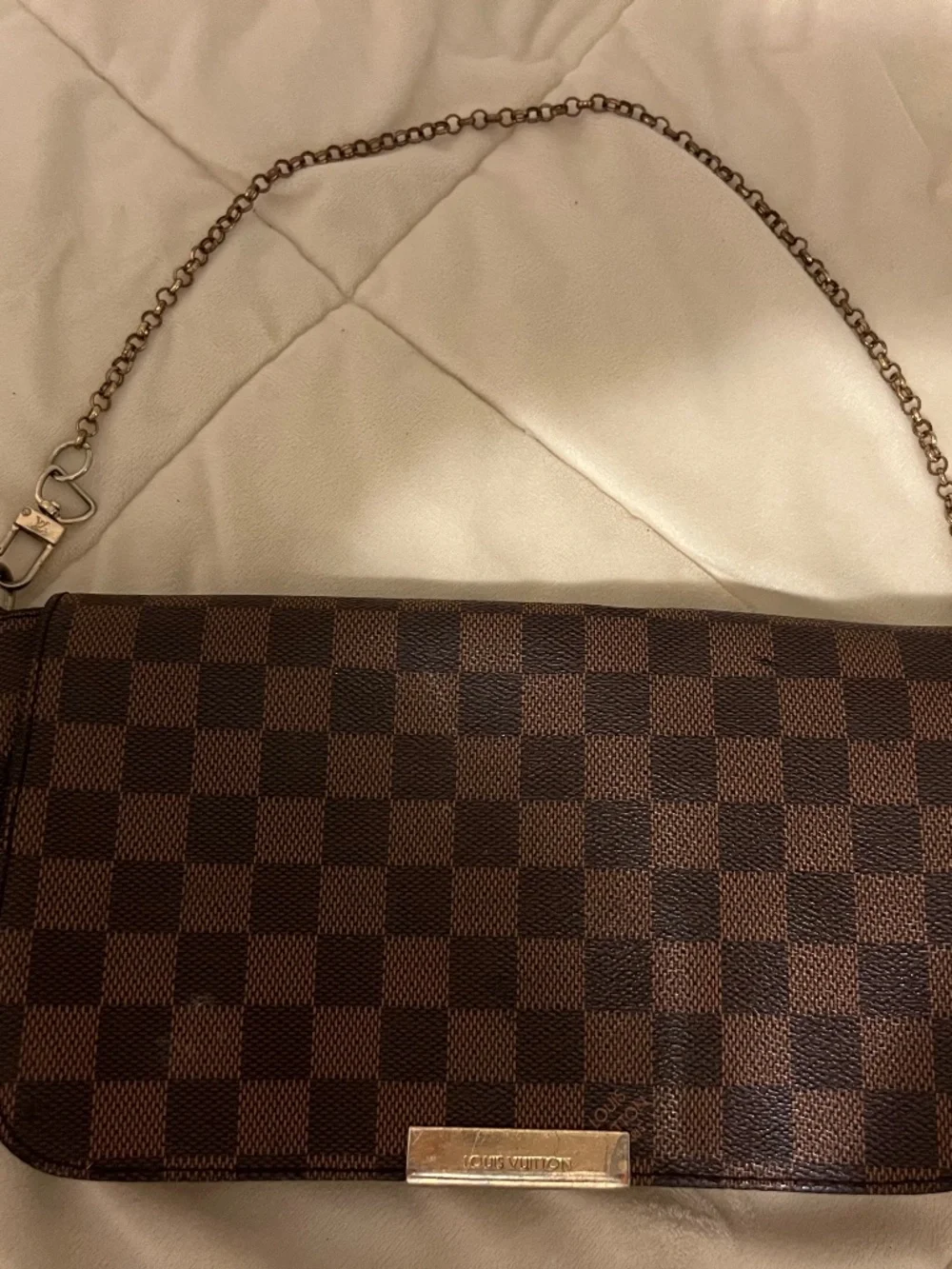 Louis Vuitton Favorite MM in Damier Ébène